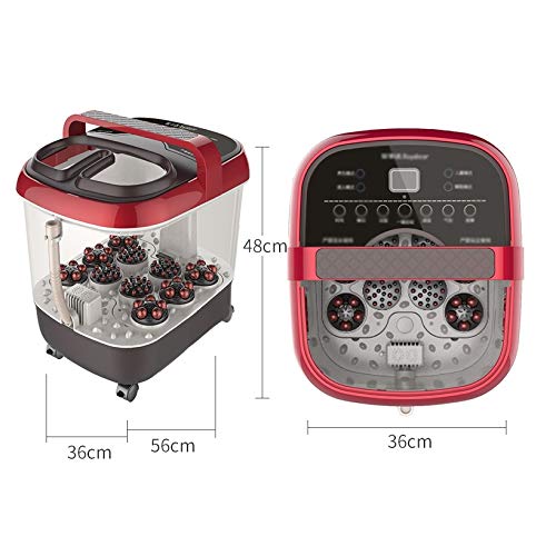 Masajeador automático para pies con termostato y baño de calor miniatura 2