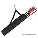 KRATARC Archery Crossbow bolts Arrow Tube Hip Quiver Waist Hanged Carry Bag For 18