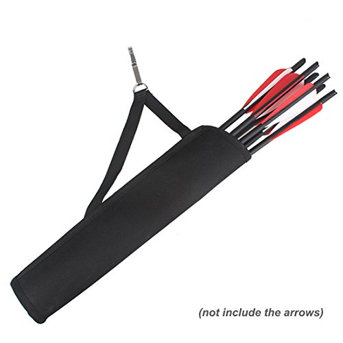 KRATARC Archery Crossbow bolts Arrow Tube Hip Quiver Waist Hanged Carry Bag For 18" 20" 22" Arrows