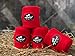 TGW RIDING Horse Polo Leg Wraps, 4-Pack (Red)(4.73inchesX118inches)