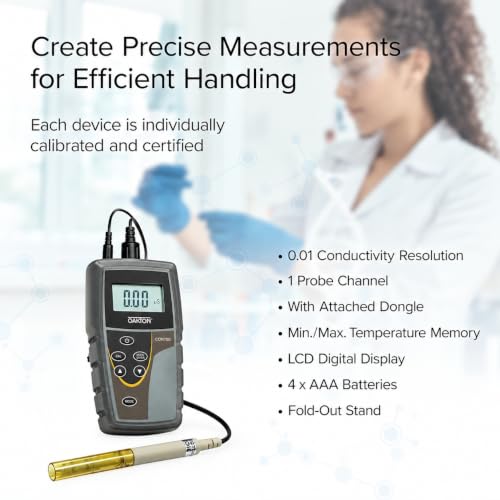 Image of Oakton AO-35604-00 CON 6+ Handheld Conductivity Meter with Probe