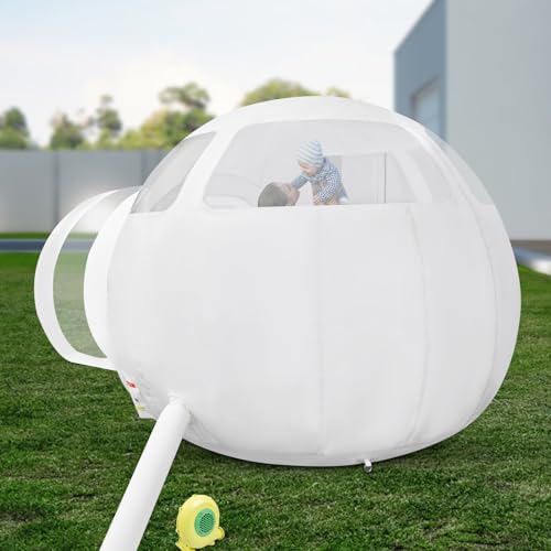 Carpa burbuja inflable 10ft con soplador para camping miniatura 4
