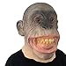 Yimianshou Monkey Mask Funny Animal Gorilla Creepy Halloween Cosplay Latex Scary Realistic Face Weird Mask for Adults