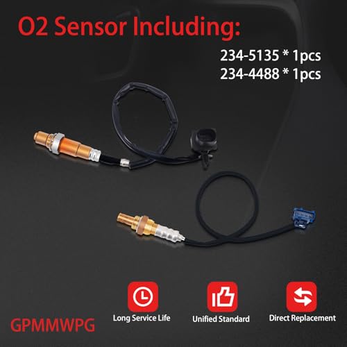 Sensor de Oxígeno Automotriz 2 Piezas para Mini Cooper 2007-2010 miniatura 2