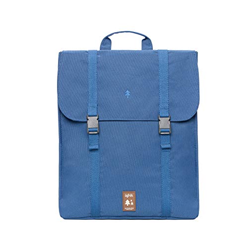Lefrik - Mochila Ordenador Portatil Handy Casual y Práctica - Tejido 100% Reciclado - Eco Friendly - Para trabajar o para viajar - 12 L - Color Ink