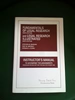 Fundamentals of Legal Research and Legal Research Illustrated 1599415836 Book Cover