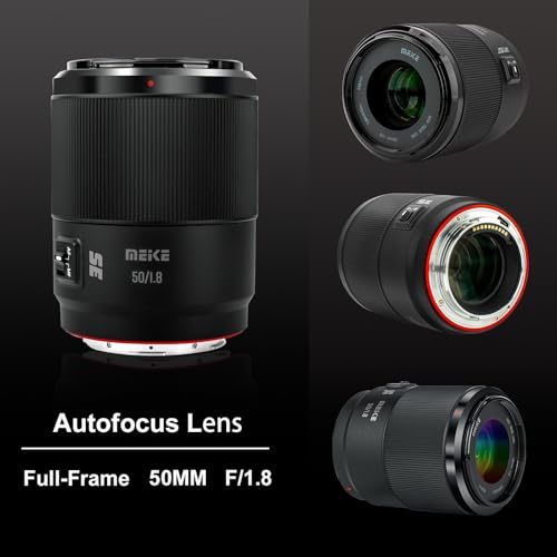Meike MK-5018STM-L 50Mm F1.8 Full Frame Af Stm Lens Standard Aperture Auto Focus Fixed Prime Portrait Lenses For Panasonic Lumix Leica L-Mount Mirrorless Camera S1 S1R S1H S5 thumb #1