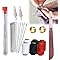 Big Eye Steel Sewing Needles Kit, Stainless Steel Sewing Needles Kit, 37 PCS Big Eye Steel Needle Set, Portable Sewings Working Set for Beginners and Handicraft Lovers (1pcs)