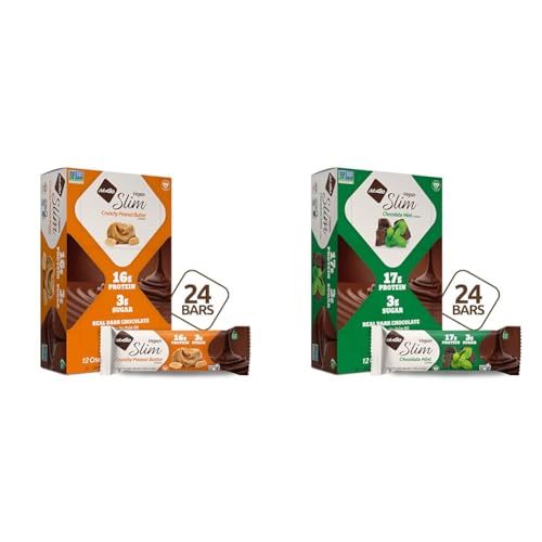Barra proteica NuGo Slim Chocolate y Menta 48 unidades miniatura 1