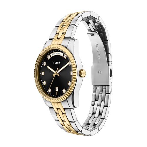 Image of Fossil Scarlette Multicolor Quartz Stainless Steel Watch ES5458