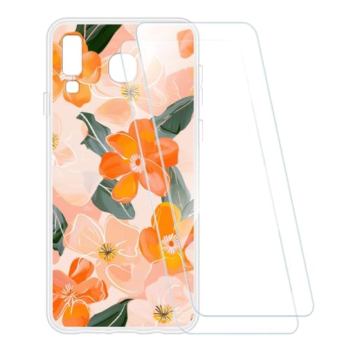 ESACMOT vgP[X + 2KXtB Samsung Galaxy A9 Star Ƃ̌݊, Ռz\tgJo[ HDNA ( 2)