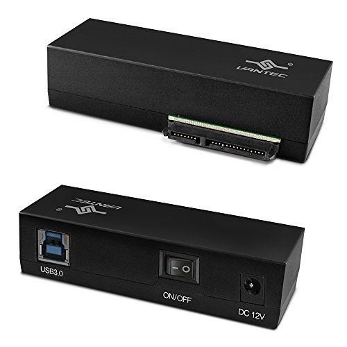 Vantec CB-ST00U3 NexStar USB 3.0 to SATA 6Gbps Optical/Storage Adapter, Black - Image 7