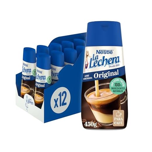 La Lechera Botella de leche condensada Sirve Fácil, 450 g (Paquete de 12)