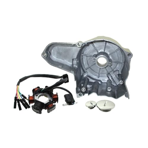 Cobertura de estator para proteger o motor contra pedras em pit bikes de 125cc 4