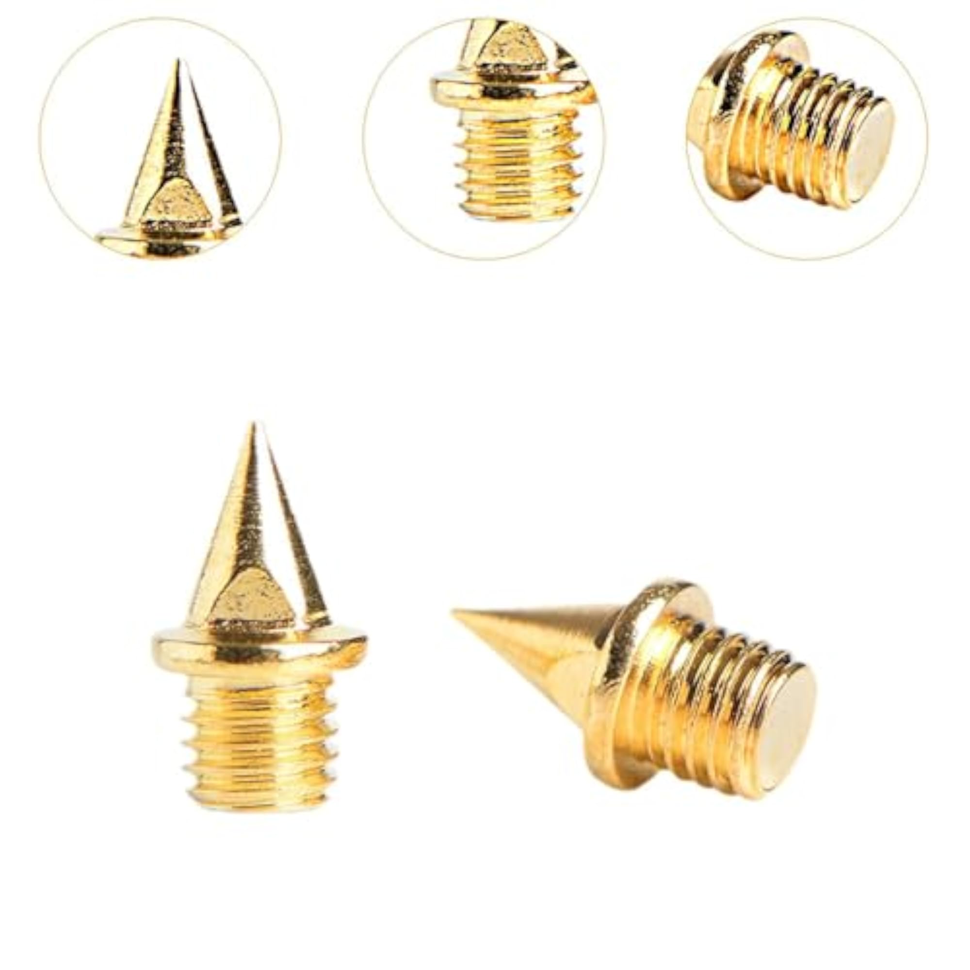 16 Pieces Replacement Spikes for Track Shoes