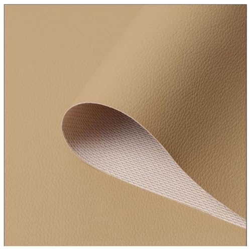 Cuir synthétique Earth yellow 1.6x5m pour tapisserie et chaises