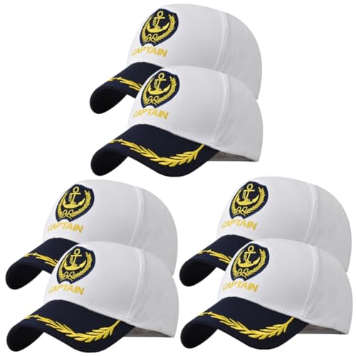 Chapeau d'amiral et casquette marine en coton : finis les déguisements de yacht inconfortables