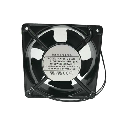 Ventilateur AA1281UB-AW AC 110V 120V extracteur air 120x120x38mm pour armoire technique et serveur