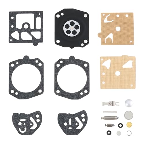 Briny River Kit de réparation de carburateur compatible avec scie Echo CS-590 compatible avec carburateur Walbro HDA 268A