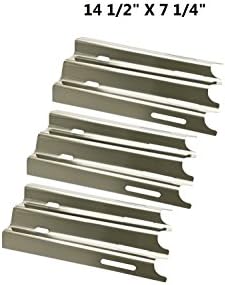 90081-3 Pack Replacement Stainless Steel Heat Plate for Jennair 720-0266, 720-0267, BBQ Pro, Great Outdoors, & Vermont Castings Gas Grill Models