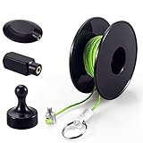 Wiremag Puller, Magnetic Cable Fishing Tools, Electrical Fishing Wire Guider with Double Slider,...