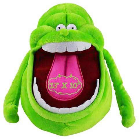 SWIGARDOL Stuffed Plush Ghost Slimer Dolls Toy 13 inches 10 inches Cover