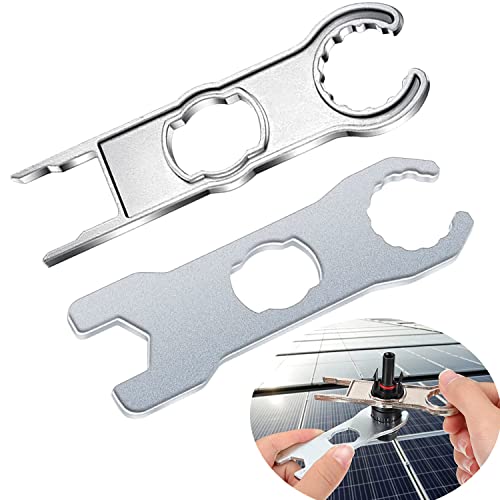 RHBHY Clé mc4 Clé Connecteur Photovoltaïque MC4 Connecteur Solaire Tool pour Fiche MC4 pour panneau solaire Fil de système de PV câble et assemblage de connecteurs (2pcs) Cover