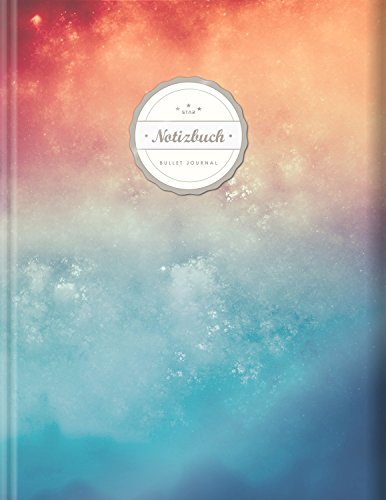 Preisvergleich Produktbild BULLET JOURNAL (©Star, A4, 156 Seiten, Softcover) / / Mit Register / / XXL Punktraster Notizbuch, Tagebuch, Gepunktete Seiten, Dot Grid Notebook, Himmel & Hölle