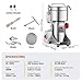 VEVOR 1000g Electric Grain Mill Grinder, High Speed 3000W Commercial Spice Grinders, Stainless Steel Pulverizer Powder Machine, for Dry Grains Spices Cereals Coffee Corn Pepper, Swing Type