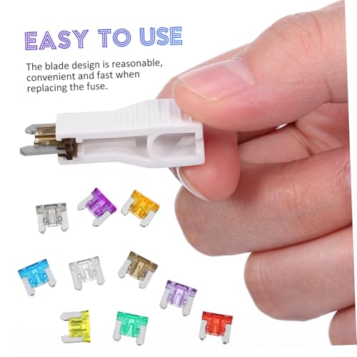 STOBAZA kit de fusibles automotrices 120 piezas con estuche de almacenamiento, surtido completo de mini fusibles para camión y bote para todo vehículo miniatura 5
