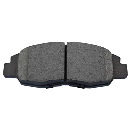 Image of TRQ Performance Front Brake Pad and Rotor Set Ceramic Coated Drilled