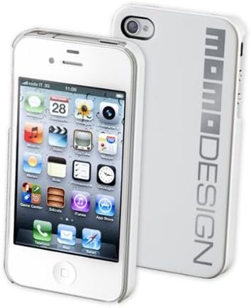 Cellular Line MOMO Design Protective Case for Apple iPhone 4 / 4S White