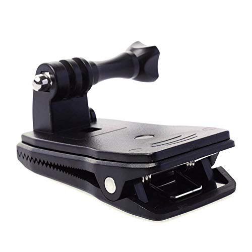 Suporte Compatível com GoPro e Câmeras Similares Tipo Grampo Presilha 360º