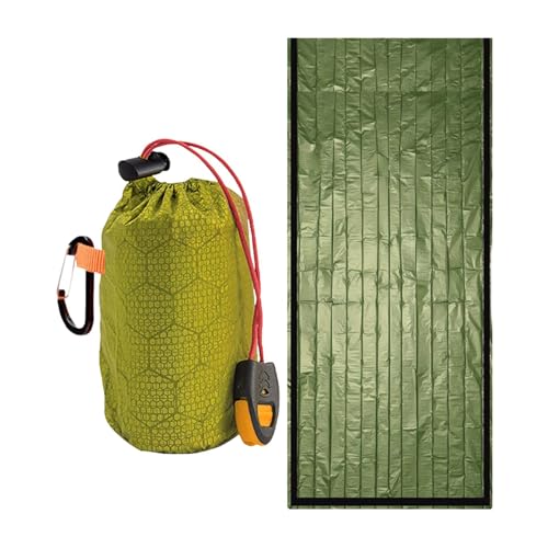 Sleeping Bag for Survival, Thermal Sleeping Bag, Waterproof Compact Equipment Blanket, Portable Thermal Blanket, Survival Equipment for Outdoor