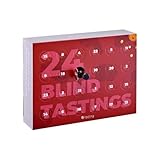 E-TASTING Wein Adventskalender „24 Blind Tastings“ – Black Friday Edition – 24 Weine x 20 ml – Blindverkostung Rotwein, Weißwein & Rosé – Weinprobe & Geschenk für Männer & Frauen