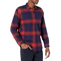 Amazon Essentials Men's Regular-Fit Long-Sleeve Flannel Shirt