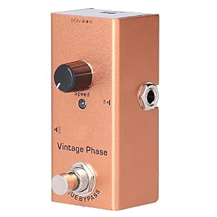 [CLASSIC PHASER SOUND] Experience the nostalgic vibes of classic phaser effects with the Vintage Phase Electric Guitar Effect Pedal. Designed to recreate the rich, sweeping tones that defined a generation, this pedal brings unparalleled depth and cha...