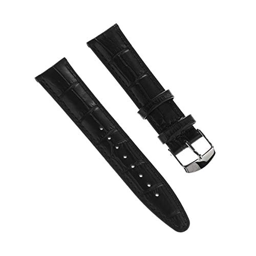 Festina   Correa de Piel para Reloj de Pulsera Festina F16872 F16871 D2UFA16872/S, 21 mm, para Hombre, Color Negro