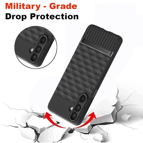 Image of Shockproof Case for Samsung Galaxy M16 5G / F16 5G | Full Camera Protection | TPU Flexible Back Cover for Samsung Galaxy M16 5G / F16 5G (Matte Black)