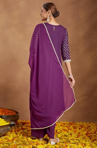 Kurta Anarkali Janasya en rayonne pour effacer les complexes