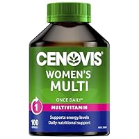 Cenovis Women's Multi Capsules 100 - 1-a-Day Multivitamin - Supports Energy Levels & Healthy Immune System Function - Maintains Healthy Eye Function, Hair Health - Supports Dietary Calcium Absorption