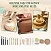 Huanyu Pottery Wheel Machine, 12-Inch Wheel Head with Bat System Foot Pedal Electric Ceramic Forming Machine Art Clay DIY Sculpting Tool Kit