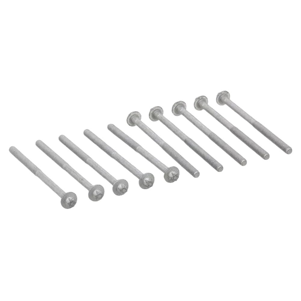 Engine Bolt Kit Cylinder Head 6.2 L Compatible with MercedeBen M156 C63 E63 AMG W204 W211 ML63 SL63 C204 C219 M156 985 6.2L V8 Gas