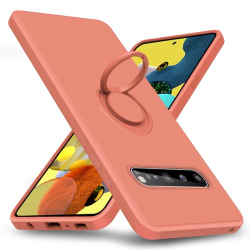 Samsung Galaxy S10 Plus P[X Ot ϏՌ VR TPU P[X ^ \tg SʕیJo[ wh~ Ot X^h@\ ԍڃz_[Ή 360°] Yی Xgbvz[t X y ϖh~