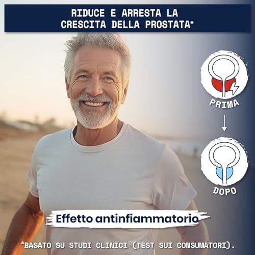 Prostaphytol | Complesso Per La Prostata Con Saw Palmetto, Zinco E Vitamine | Aiuta A Regolare L'urgenza Urinaria | Favorisce La Salute Maschile | Favorisce La Regolazione E La Potenza | 30 Capsule - 6