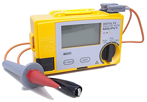 マルチ 太陽電池パネル対応絶縁抵抗計 MIS-PV1