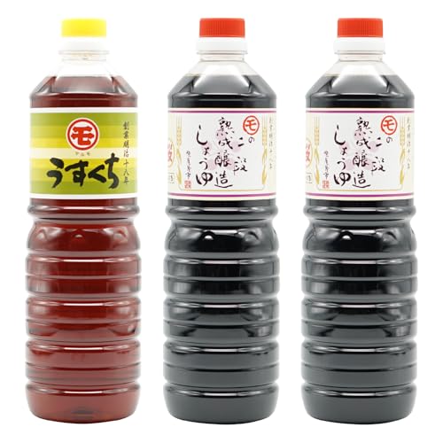 マルモ醤油店 醤油ギフトセット3本入