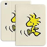 【iPad Mini対応】 スヌーピー ウッドストック アイパッドミニ ケース カバー 三つ折り ペンホルダー付き 軽量 オートスリープ機能 耐衝撃 スタンド機能付き 全面保護 キャラクター アニメ かわいい おしゃれ 第5世代 第6世代