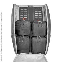 Tatonka EDC Organisation Set (6-teilig) - Praktisches Taschen- und Riemenset zur Gepäck-Organisation in Rucksäcken (4 Packwürfel, 2 Riemen) - Mit Klettflächen zur Fixierung – Ansicht 3