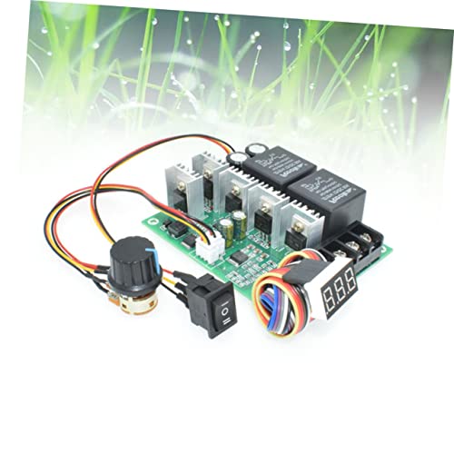 Controlador ajustable PWM 40A Angoily regulador de voltaje corriente continua para motor eléctrico 7